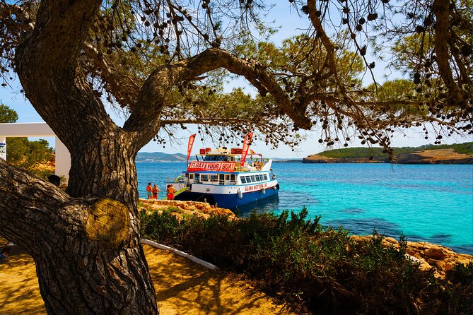 Ibiza Beach Hopping Cruise with Paddleboards, Drinks and Food 6h - Cala Comte brings the first big coastal view