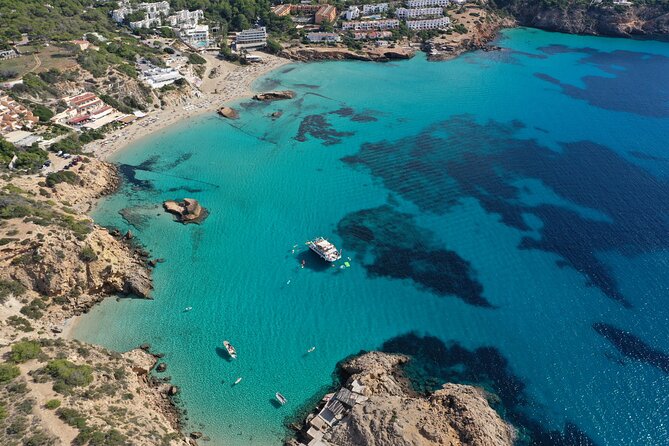 Ibiza Beach Hopping Cruise with Paddleboards, Drinks and Food 6h - Choose the right mood: daytime or sunset