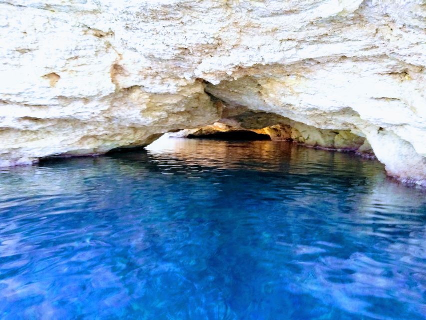 Ibiza: Sea Caves & Coves Snorkeling Paddle Boarding Tour - First stop: the sea cave area