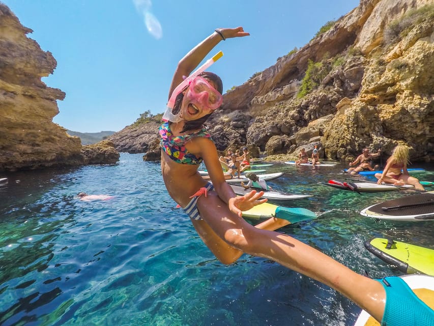 Ibiza: Stand-Up Paddle Boarding Trip to Secret Caves - The safety briefing before you paddle