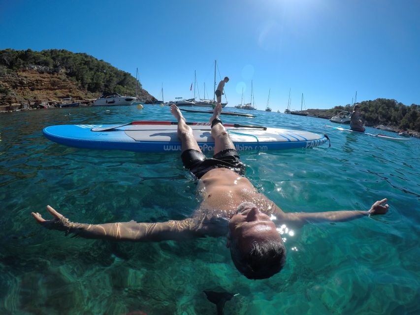 Ibiza: SUP & Snorkel Boat Tour with Caves, Drinks & Photos - What the $82 price includes