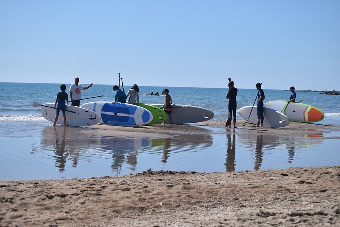 Initiation or journey in Stand Up Paddel (SUP) in El Campello (Alicante) - Starting at Campello Surf Club on Sant Vicent Street