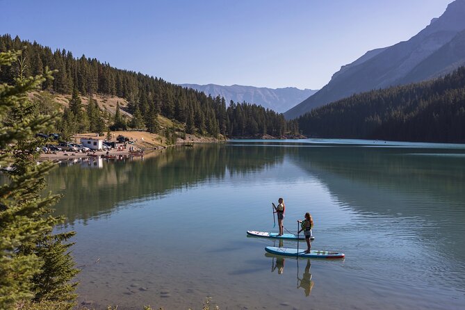 Intro to Stand Up Paddleboarding Canmore - Canmore’s turquoise water makes a memorable classroom