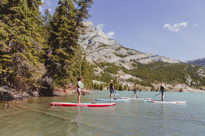 Intro to Stand Up Paddleboarding Canmore - Maggie’s coaching adds more than basic balance tips