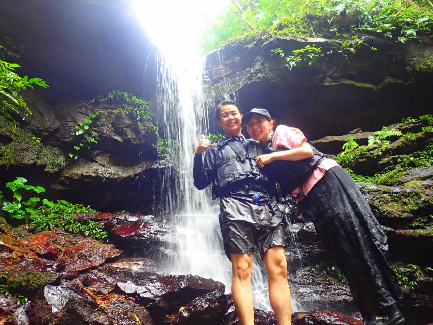 Iriomote Island: SUP or Canoeing and Canyoning Tour - Sliding and splashing on the Ōmija River