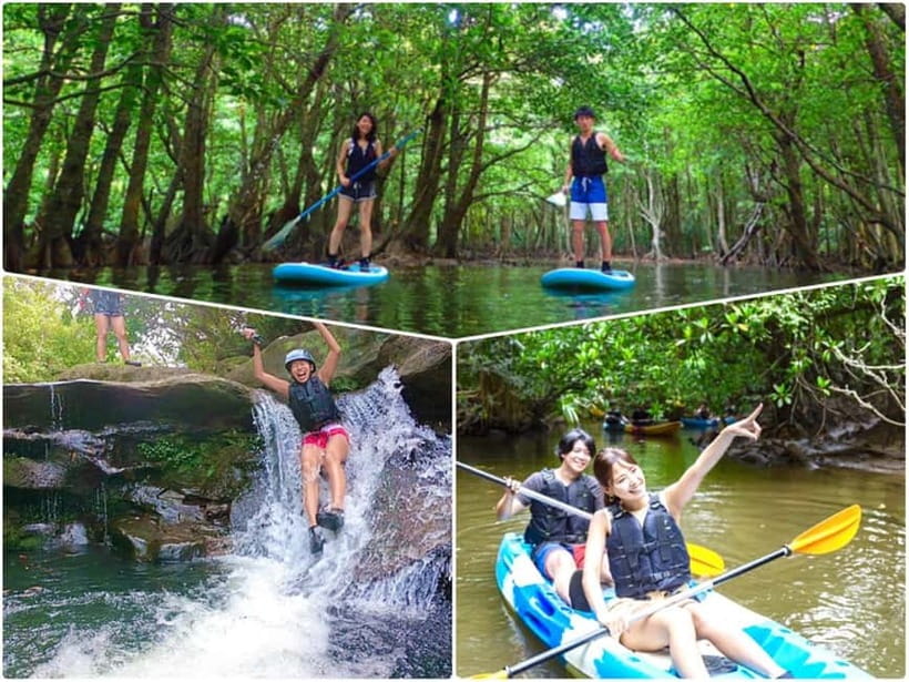 Iriomote Island: SUP or Canoeing and Canyoning Tour - Starting at Uehara Port