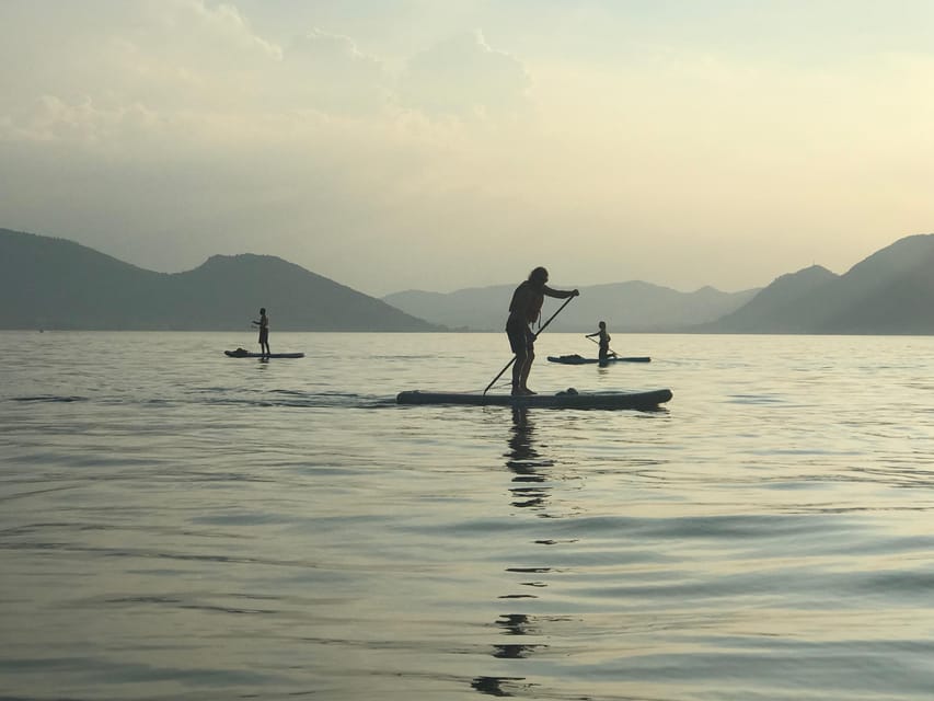 Iseo Lake: rental of paddle boards - Setting out from Pilzone di Iseo