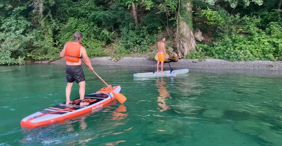 Iseo Lake: rental of paddle boards - What the $23 price covers