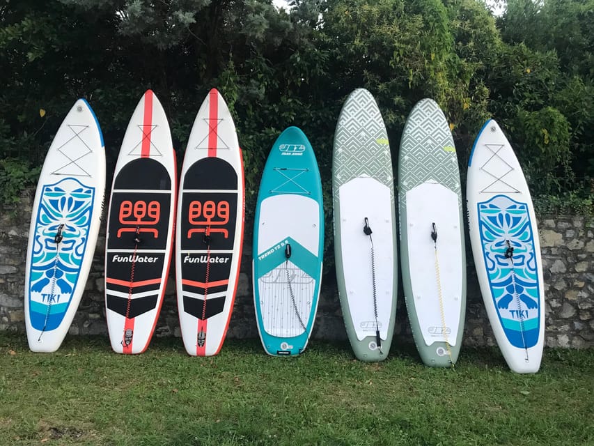 Iseo Lake: rental of paddle boards - Paddling toward Monte Isola