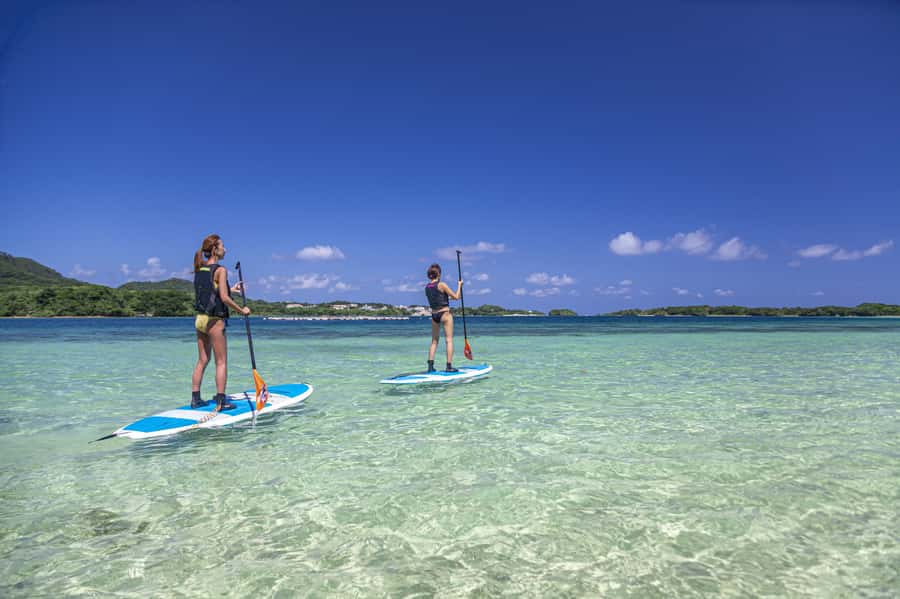 Ishigaki: Canoe or SUP at Kabira Bay&Snorkeling at Blue Cave - Kabira Bay by canoe or SUP
