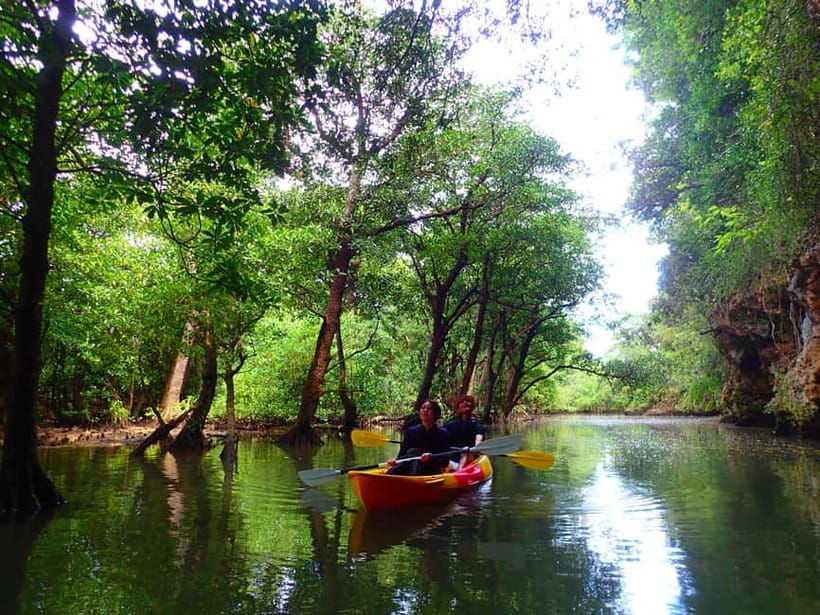 Ishigaki: Mangrove SUP or Canoe & Phantom Island Snorkeling - The speedboat ride and Phantom Island