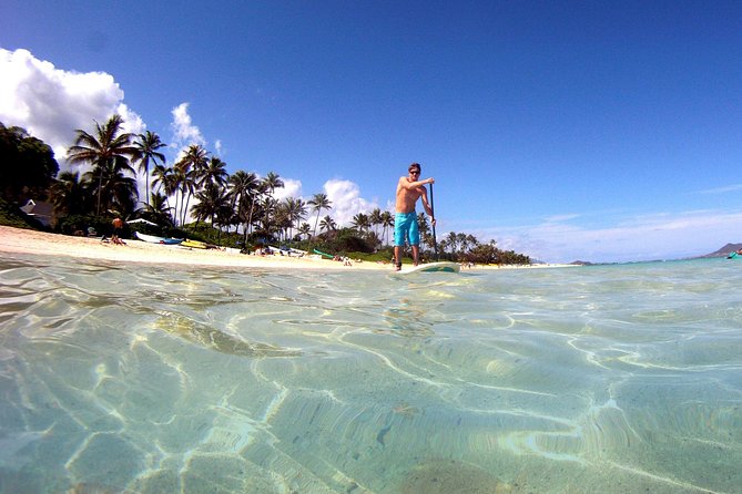 Kailua Stand Up Paddle Boarding Lesson - A break and island tour at Flat Island