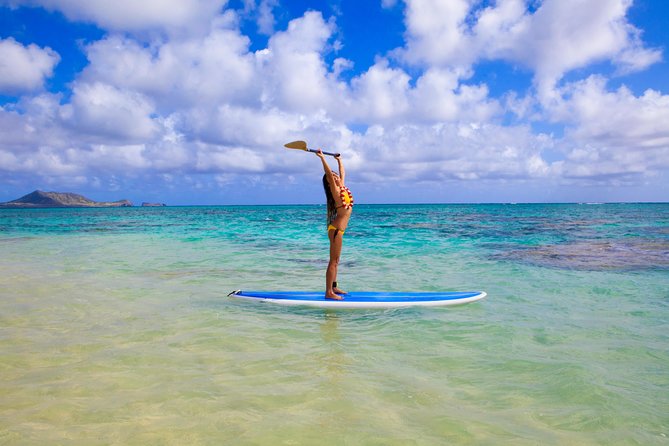 Kailua Stand Up Paddle Boarding Lesson - Paddling from Kailua Beach toward Popo’ia