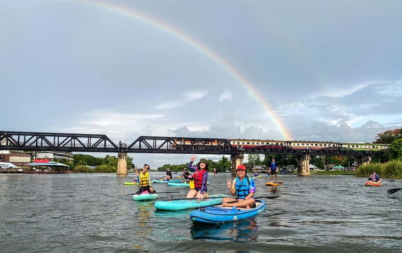 Kanchanaburi: River Kwai Stand-Up Paddleboarding Tour - A six-kilometre route shaped by the current