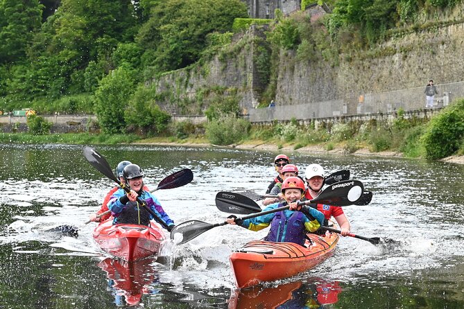 Kayak and SUP Tours Kilkenny - Paddling beneath Kilkenny Castle