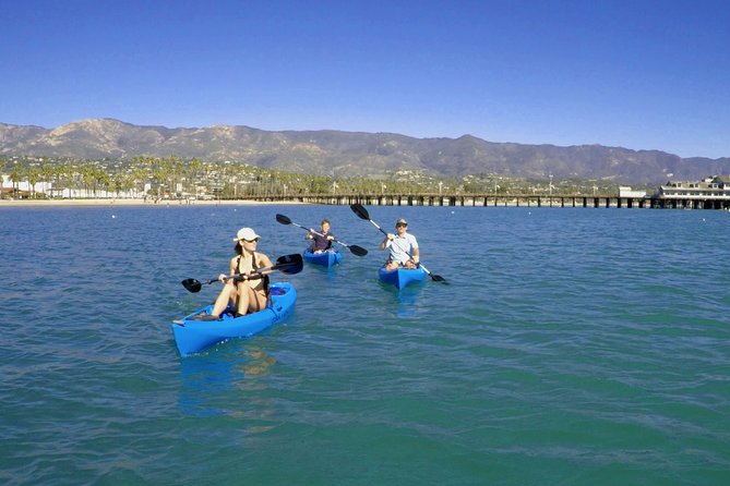 Kayak or Stand Up Paddle Board Rental - A simple launch beside Santa Barbara Pier