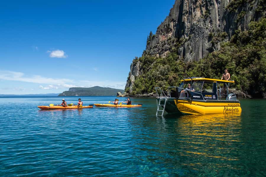 Kinloch: Lake Taupo Catamaran Cruise with Paddleboarding - Key points before you book