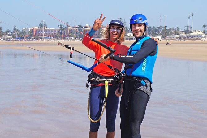 Kitesurfing lessons in Essaouira - The three-hour lesson, from kite to board
