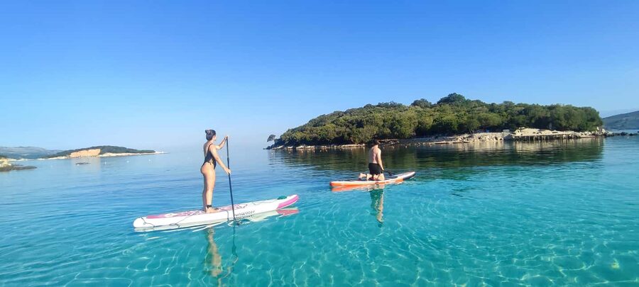 Ksamil islands: Stand-Up Paddle Tour (SUP Tour) - Paddling around the Ksamil Islands
