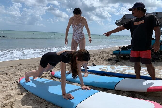 Kuta Beach Bali, 1 on 1 Surfing Lesson Orange Surf Bali - Starting at Orange Surf School Bali in Kuta