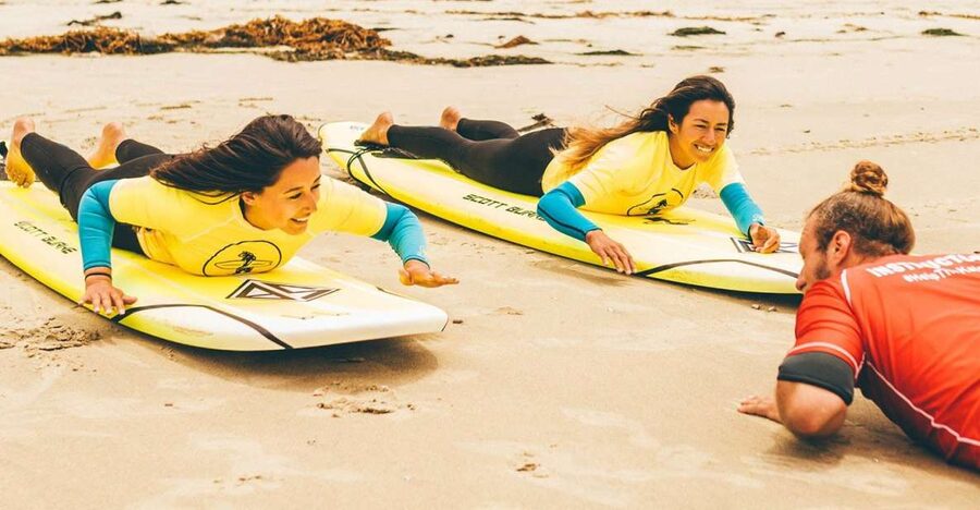 La Jolla: 1.5-Hour Surfing Lesson - Moving from the beach to your first waves