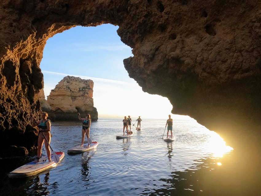 Lagos: Guided SUP Tour to Ponta da Piedade Caves - Praia do Camilo: cliffs, color, and a short pause