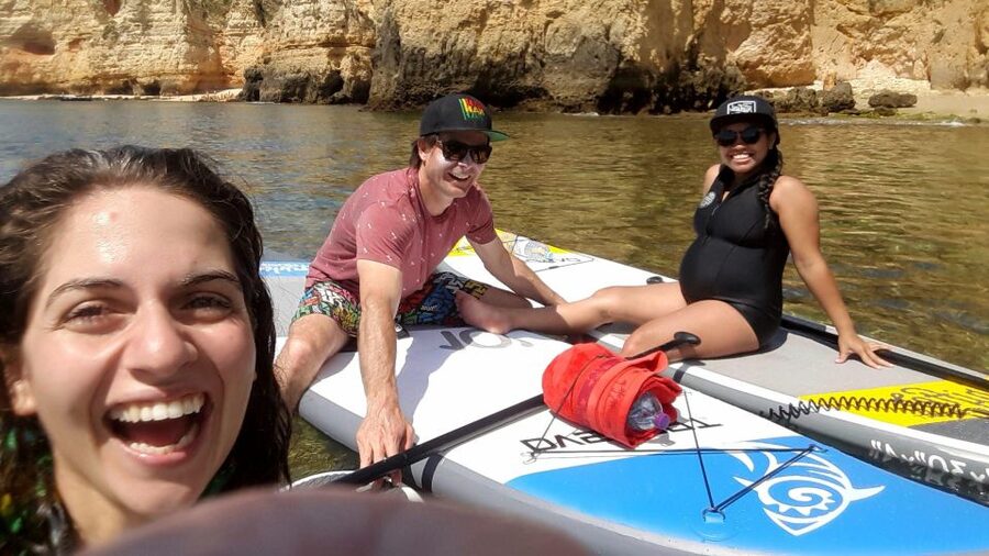 Lagos: Stand-Up Paddle Board Rental - Making Ponte da Piedade work as a photo outing