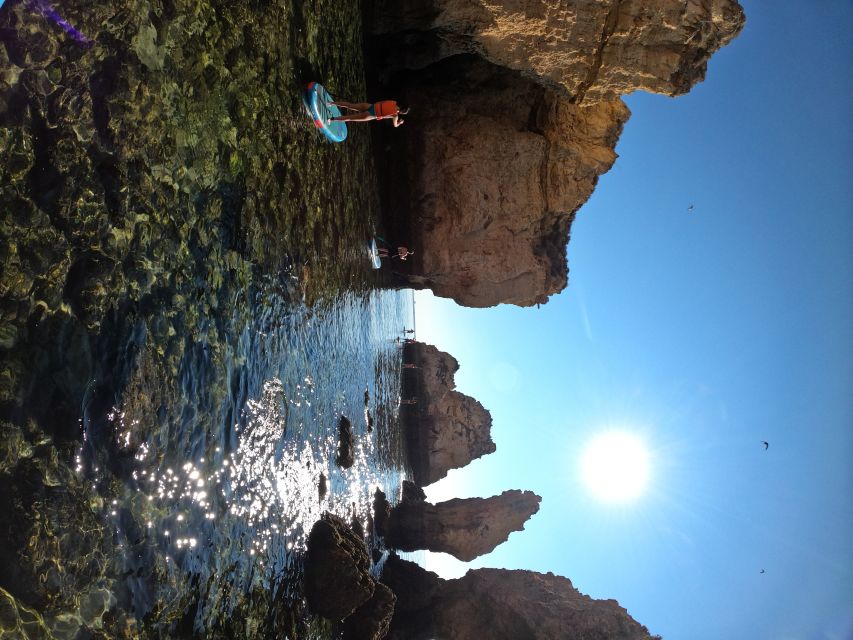 Lagos SUP Caves&Grottoes Tour at Sunrise, Ponta da Piedade - Starting at D. Ana Beach With a Short Lesson