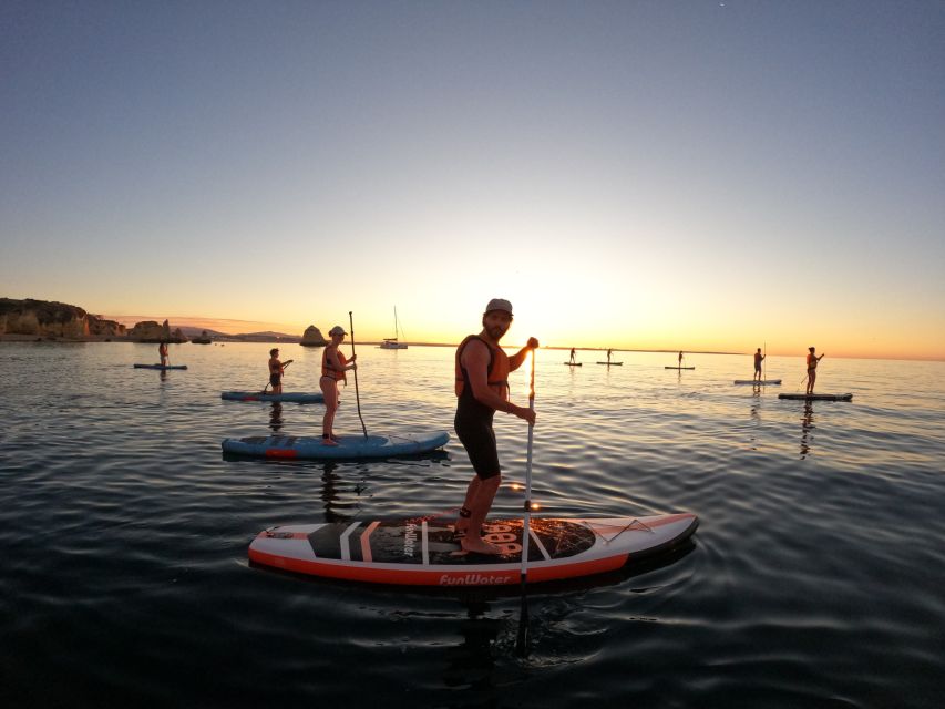 Lagos SUP Caves&Grottoes Tour at Sunrise, Ponta da Piedade - Swimming Stops and Optional Rock Jumps