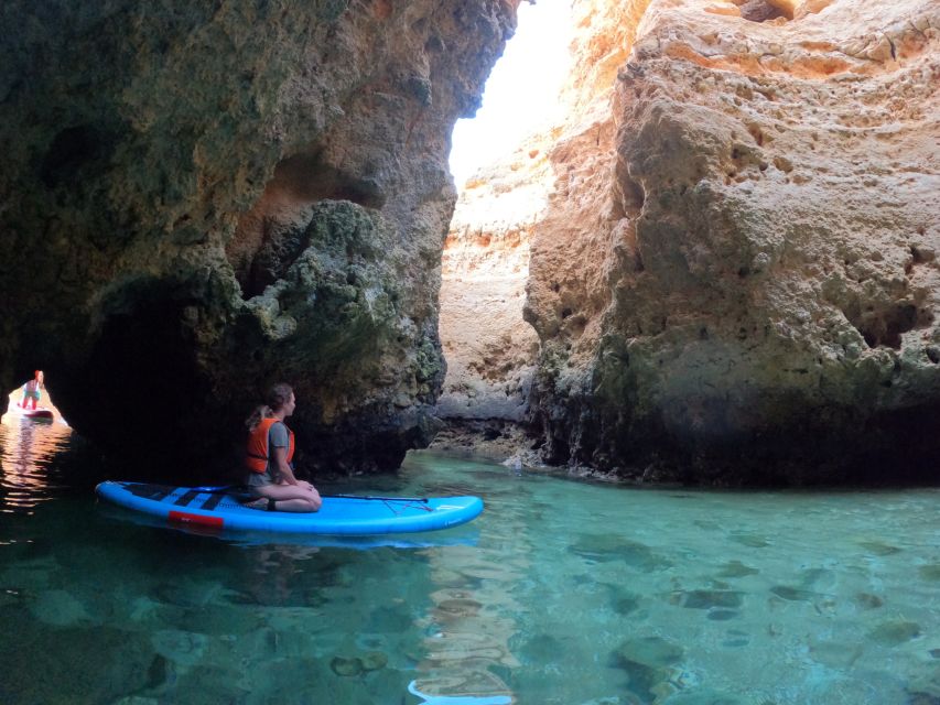 Lagos SUP Caves&Grottoes Tour at Sunrise, Ponta da Piedade - Paddling Through the Caves Between Lagos and Ponta da Piedade