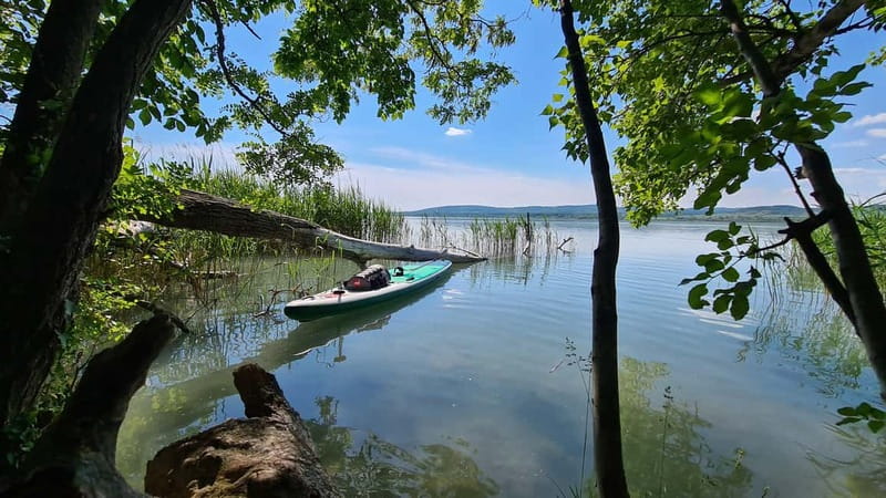 Lake Balaton 3 hour SUP tour - self-guided - Three hours around Tihany National Park