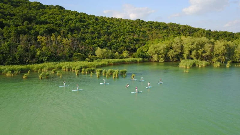 Lake Balaton 3 hour SUP tour - self-guided - Who will enjoy this most