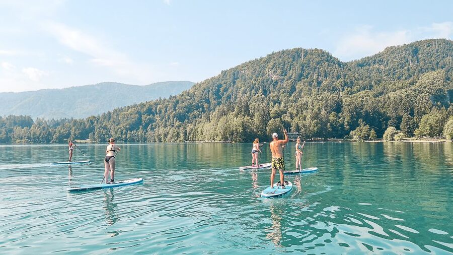 Lake Bled Stand-Up Paddle Boarding Tour - Key points at a glance