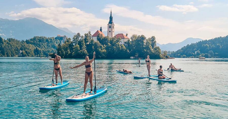 Lake Bled Stand-Up Paddle Boarding Tour - Finding the Bananaway meeting point