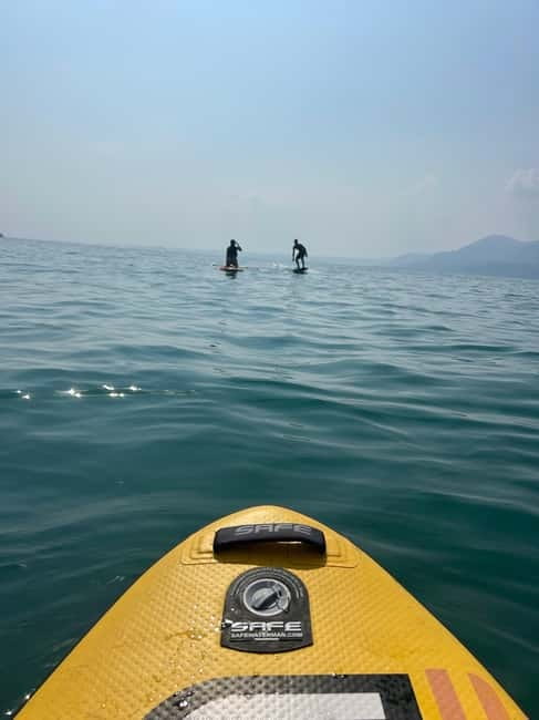 Lake Garda: Stand Up Paddle (SUP) - Getting started with the board and safety gear