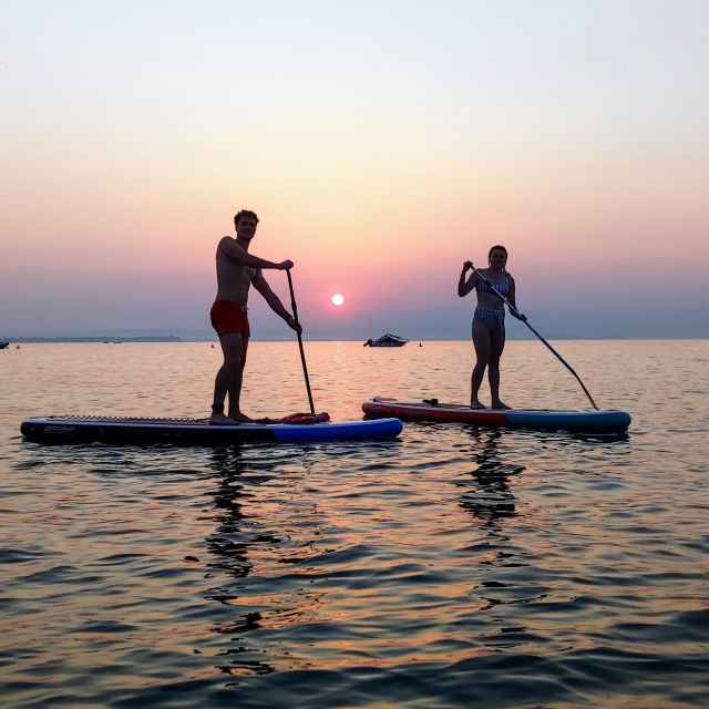 Lake Garda: Stand-Up Paddleboard Sunset Experience - Key points at a glance