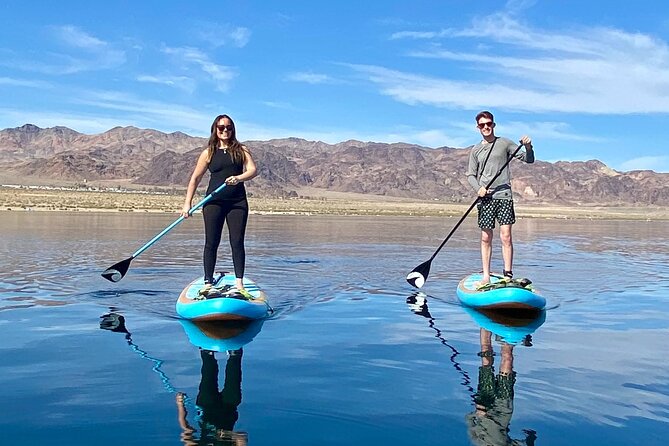 Lake Mead Stand-Up Paddleboard Tour—Explore Boulder Island - Your first minutes on the 10-foot-6-inch board
