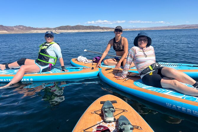 Lake Mead Stand-Up Paddleboard Tour—Explore Boulder Island - Getting to Personal Watercraft Beach