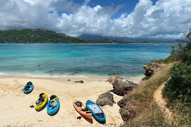 Lanikai to Mokulua islands Stand Up Paddle Board Tour - From Waikiki to Lanikai Beach at 9 a.m.