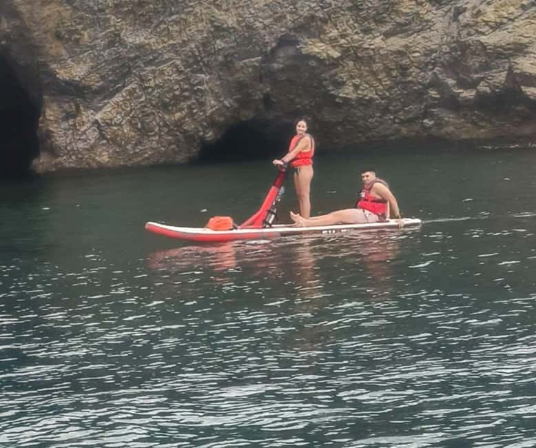 Lanzarote: Electric Paddle Surf and Snorkel Excursion at Papagayo Beach - Papagayo Beach from the water