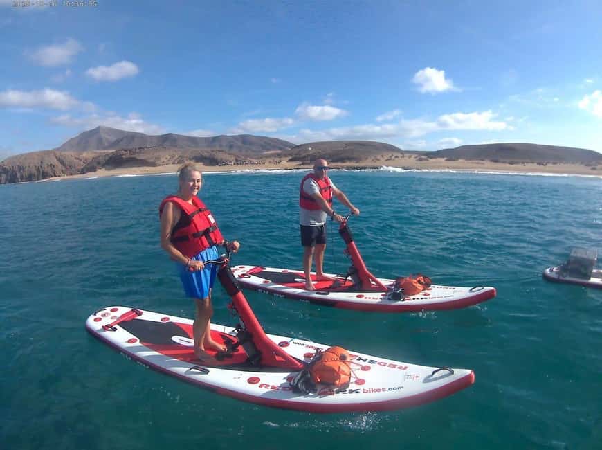 Lanzarote: Electric Paddle Surf and Snorkel Excursion at Papagayo Beach - A small snack and useful extras