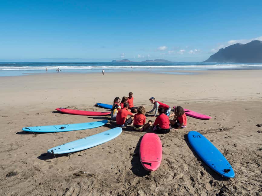 Lanzarote: Famara Private Surf Lesson with a real Pro - Meeting Claudio and starting on dry land