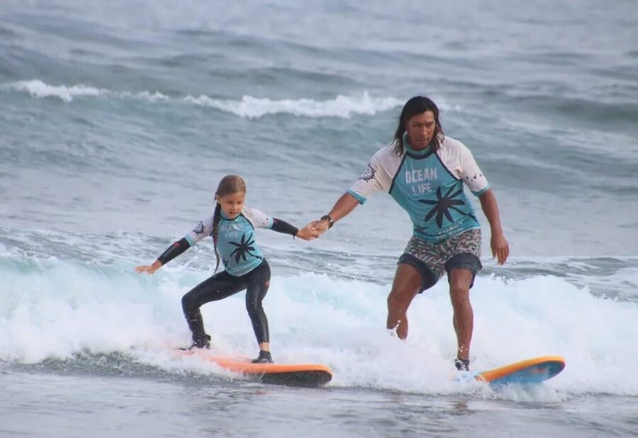 Las Américas: Inolvidable Private Surf Lesson Max 5persons - Getting fitted with the right surf equipment