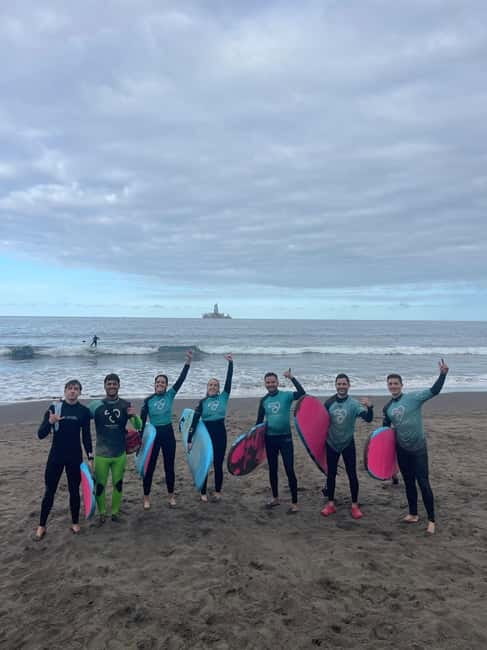 Las Palmas de Gran Canaria: Group surf lessons on La Laja beach - Who will enjoy this lesson most