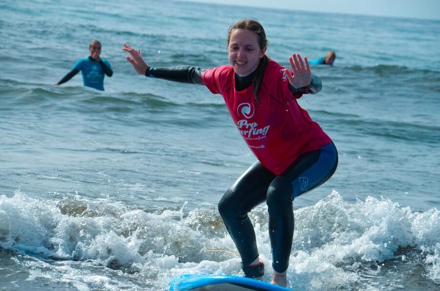 Las Palmas: Learn to Surf with a Special Price for Two Group - Practical meeting details at Eurocenter Shopping Center