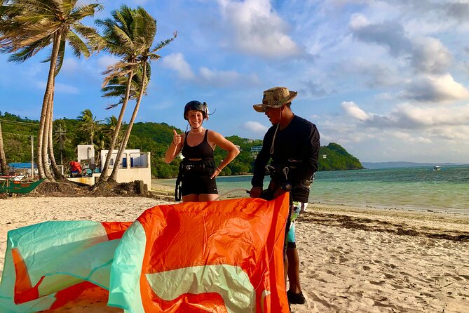 Learn kitesurfing in Boracay - Water relaunch and body dragging