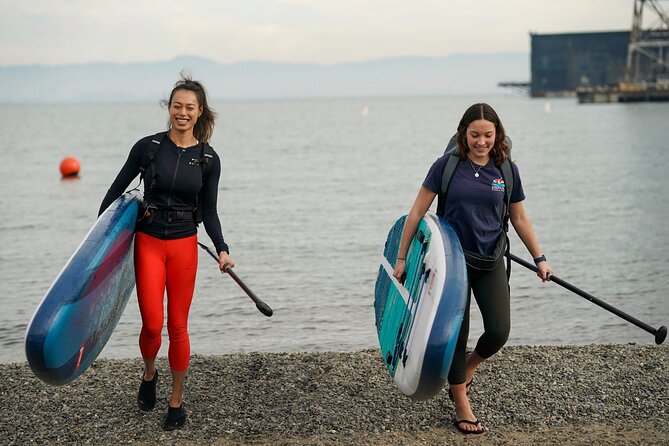 Learn to Paddle Board on the San Francisco Bay! - Finding your balance on calm Bay water