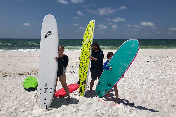 Learn to Surf - Destin - Getting from the sand to the waves