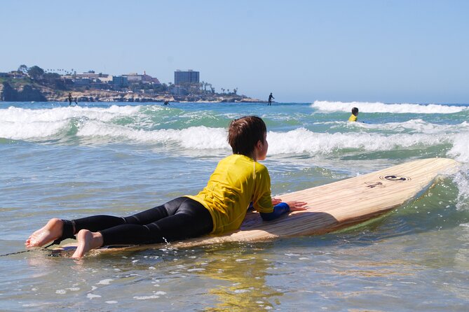 Learn to Surf in La Jolla - Small groups make the teaching more personal