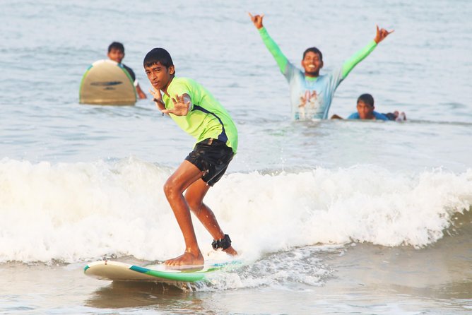 Learn to Surf In Mangalore, KA - The first lesson happens on the sand